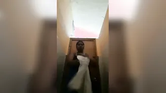 Bubbly GF Flashing Her Natural Tits For First Time