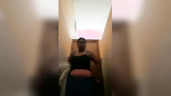 Bubbly GF Flashing Her Natural Tits For First Time