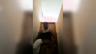 Bubbly GF Flashing Her Natural Tits For First Time