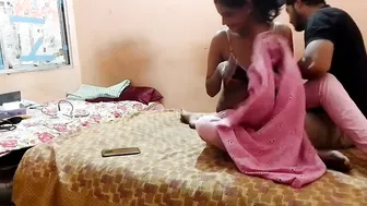 Squeezing Her Boobs Before Pounding My Desi GF Raw