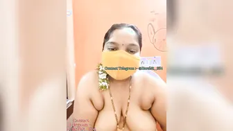 Telugu Wife Masturbating Live On Webcam Showing Her Body