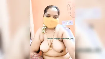 Telugu Wife Masturbating Live On Webcam Showing Her Body