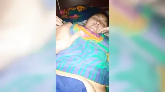 Groping Sleeping Wife Soft Tits While She Rests Beside Me