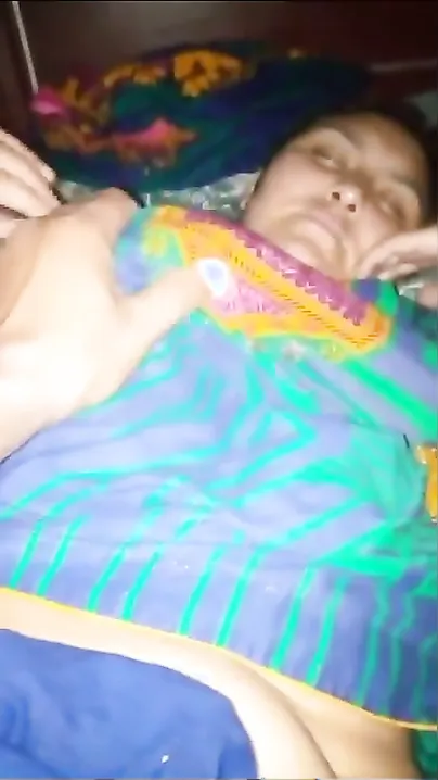 Groping Sleeping Wife Soft Tits While She Rests Beside Me