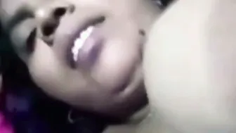 Married Aunty Stripping On Video Call Showing Her Big Tits