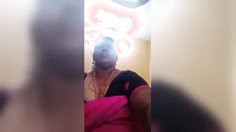 Milf Neighbor Showing Off Those Heavy Tits Getting Undressed