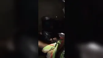Village GF Sucking His Thick Cock Behind The House