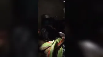 Village GF Sucking His Thick Cock Behind The House