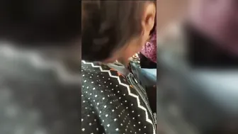 Mature Bhabhi Giving Sloppy Blowjob Showing Off Her Tits