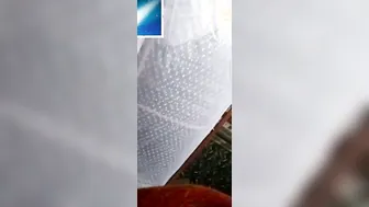 Hot GF Flashing Her Perky Tits On Video Call For Him