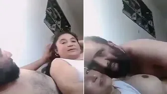 Mature Wife Cheating With Husbands Friend At Home