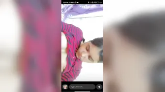 GF Showing Off Her Tits On Snapchat For Me
