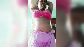 Tamil Aunty Pleasuring Herself Alone Fingering Her Wet Pussy