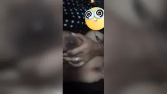 Cute GF Flashing Her Perfect Boobs Just For Me