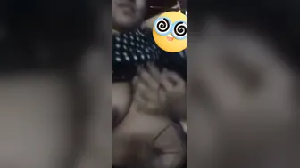 Cute GF Flashing Her Perfect Boobs Just For Me