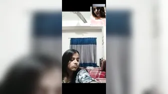 Cute Indian GF Exposing Boobs For Me On Video Call Sex