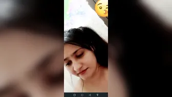 Pakistani GF Showing Tits Topless During Naughty Video Call