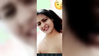 Pakistani GF Showing Tits Topless During Naughty Video Call
