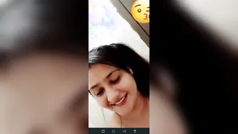 Pakistani GF Showing Tits Topless During Naughty Video Call