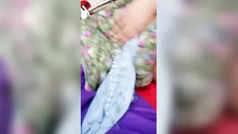 Passionate Lovers Making Out While He Grabs Her Bare Tits Hard