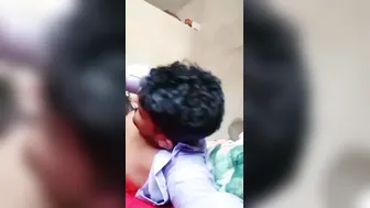 Passionate Lovers Making Out While He Grabs Her Bare Tits Hard