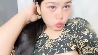 Beautiful Indian Girl Flashing Her Naked Tits On Camera