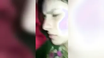 Village Wife Peeing While Getting Fucked Hard On Camera At Home