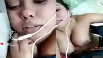 My Topless Gf Chatting Dirty And Teasing On Video Call Today