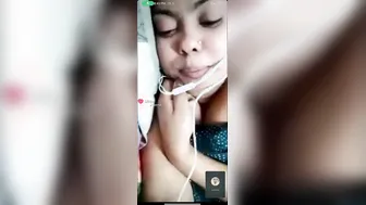My Topless Gf Chatting Dirty And Teasing On Video Call Today