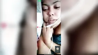 My Topless Gf Chatting Dirty And Teasing On Video Call Today