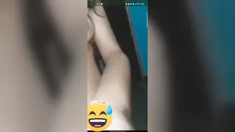 Indian Babe Getting Naked And Touching Herself On Video Call