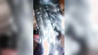 Village Bhabhi Inserting Beer Bottle In Pussy While I Watch