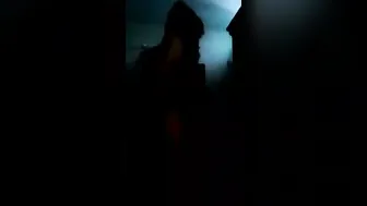 Indian Babe Showing Her Naked Body In Dark Room On Camera