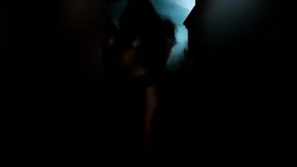 Indian Babe Showing Her Naked Body In Dark Room On Camera