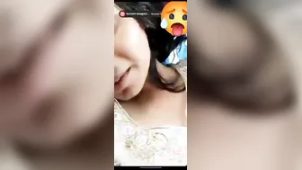 My GF Showing Her Boobs To Me On Our Video Call Tonight