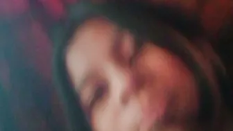 My Baby Showing Her Round Tits During Our Late Night Session
