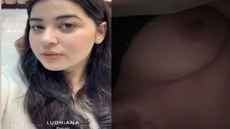 College Babe Secretly Filming Her Tits Sending It Straight