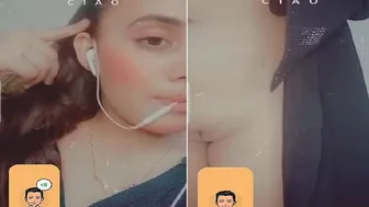 Horny Babe Flashing Pussy And Tits For Me On Private Video Call