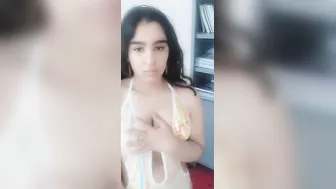 My GF Peeling Off Her Clothes Showing Everything To Me