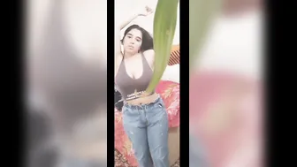 My GF Peeling Off Her Clothes Showing Everything To Me