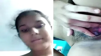 Shy GF Spreading Her Legs Wide Open For The Camera Mms