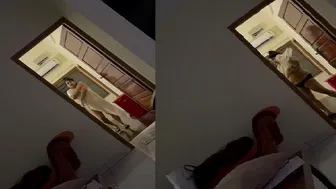 GF Flashing Her Boobs While Talking Dirty In Our Bedroom