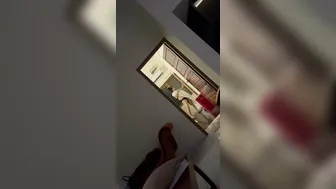 GF Flashing Her Boobs While Talking Dirty In Our Bedroom