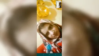 GF Spreading Pussy Wide On Private Video Call Session