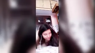 Perfect Body Babe Getting Naked During Steamy Video Call Sex