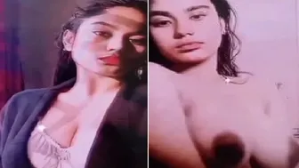 City Girl Flashing Topless Tits In Private Homemade Video