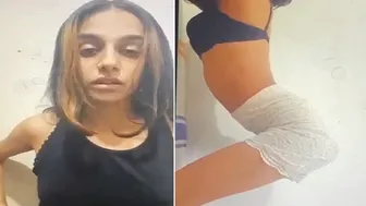 Slim GF Flashing Perky Tits In Leaked Private Video