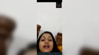 Smiling GF Showing Everything On Naughty Video Call