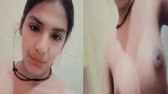 Virgin GF Stripping Completely Naked For Her Man