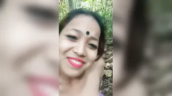 My Assamese Gf Getting Fucked Raw In The Woods Behind Village